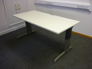 White bench desking, From 