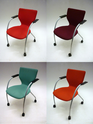 Orangebox Joy X10-FLA mobile conference chairs (CE)