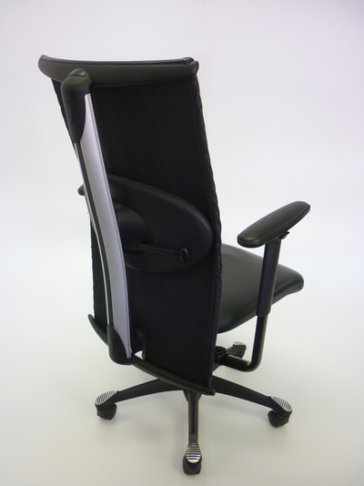 Black leather Hag HO9 Excellence Executive Task Chair(CE)