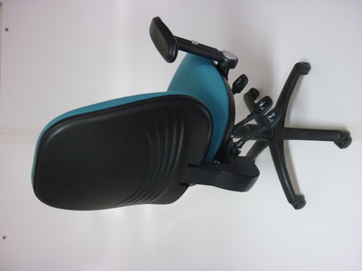 Aqua green high back task chair   (CE)