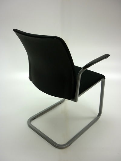 Steelcase Eastland black fabric meeting chair