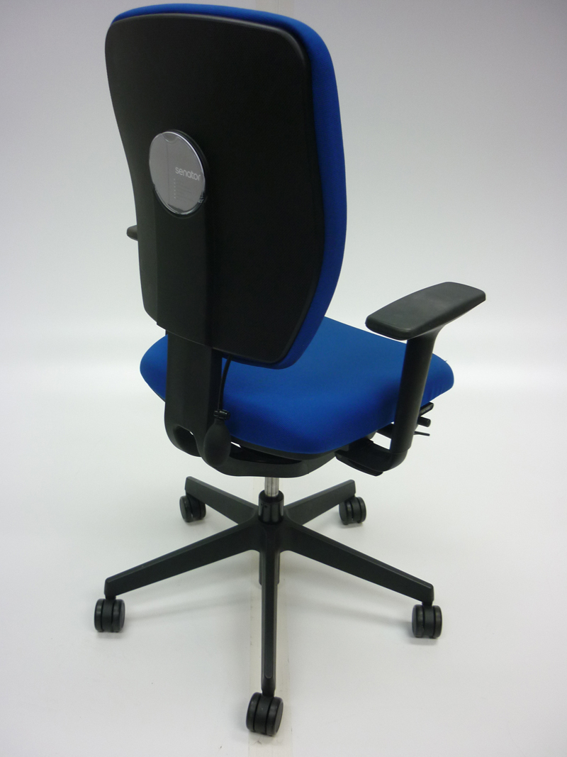 Royal Blue Senator Dash task chairs (CE)