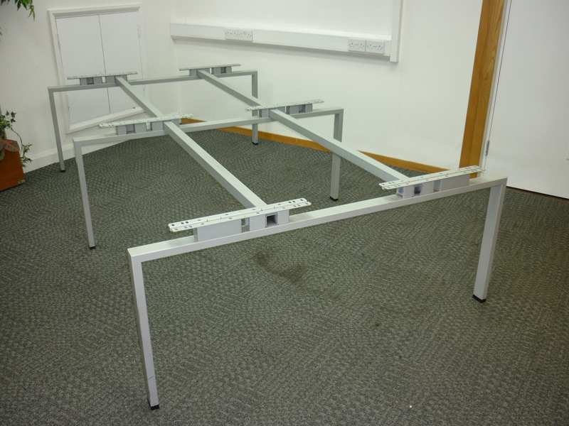 Jigsaw 1400mm bench desk frames with NEW tops of your choice