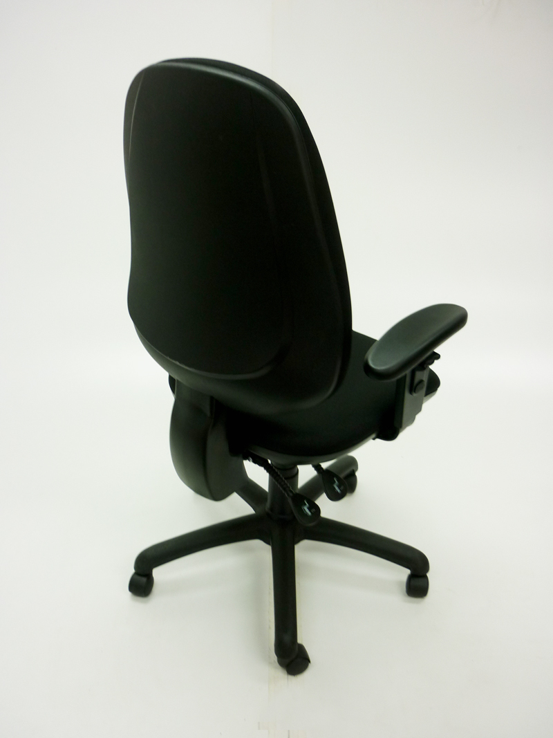 Black Air Seating Touch task chair with arms
