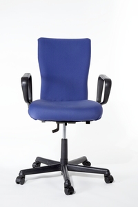 Blue Vitra Task chairs