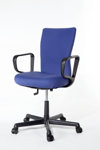 Blue Vitra Task chairs