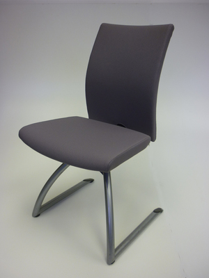 Grey fabric HAG visitor chairs
