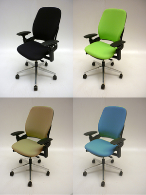 Recovered Steelcase Leap task chairs