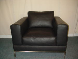 Furniture Recycled, Ikea Leather Armchair