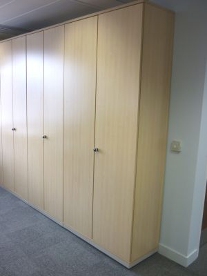 Maple 2200mm high double door storage units both reserved