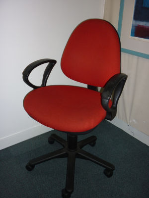 Red Phase operator chair