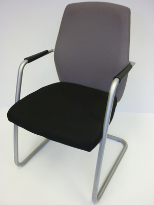Connection Seating grey  black conference chairs