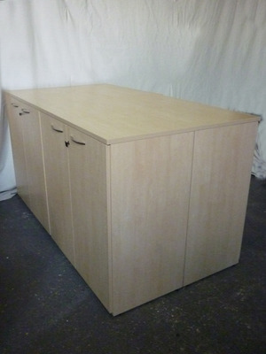 Sven Christensen quad unit of maple cupboards