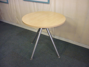 800mm diameter Sven Christensen maple cafe table