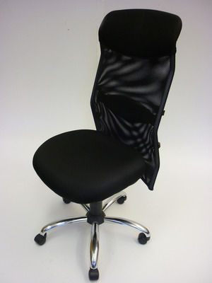 High back executive mesh back task chair
