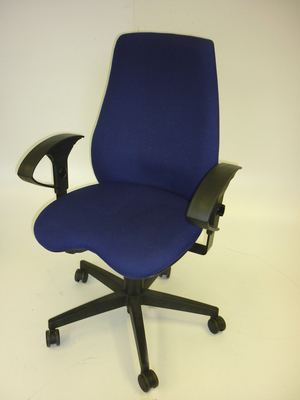 Topstar royal blue high back task chair
