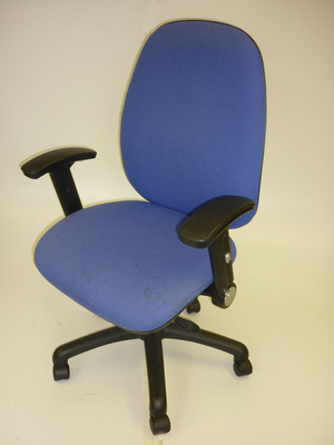 AFI Phase Quasar light blue high back task chair