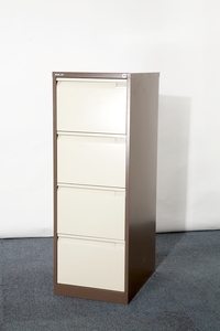 Bisley 4 drawer filing cabinets