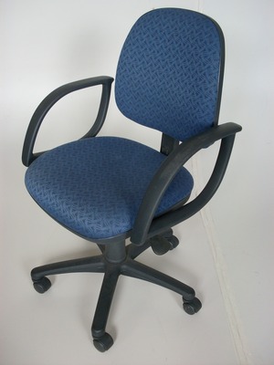 Verco Apollo FT task chair in dark blue fabric