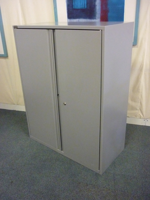 1125mm Triumph silver metal double door cupboard