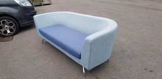 Grey amp blue Orangebox Cwtch sofas