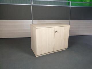 Maple Cupboard Desk High