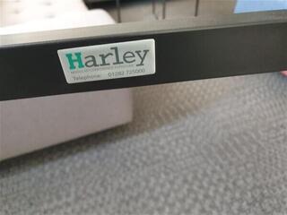 1500 x 750 mm Harley Table Oak Top Black Folding Legs