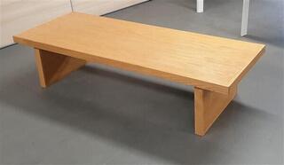 1500 x 550 mm Wide Oak Coffee Table