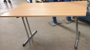 additional images for Beech folding table 1500w