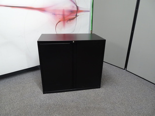 additional images for 720h mm Black Metal Cupboard