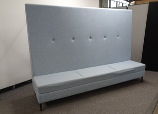 additional images for Acoustic High Back Bench with Button Detail