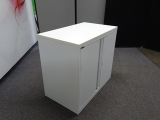 additional images for 730h mm Triumph White Metal Cupboard