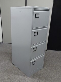 additional images for 1330h mm Grey 4 drawer filing cabinet