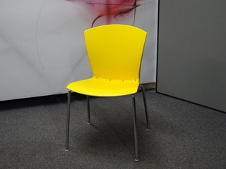 additional images for Carina Sesta Canary Yellow Café Chair