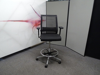 additional images for Steelcase Think Black Draughtsman Chair