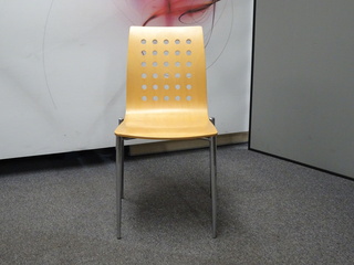 additional images for Beech Plywood Chair with Perforated Back