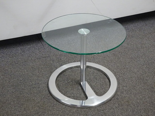 additional images for 500dia mm Glass Coffee Table