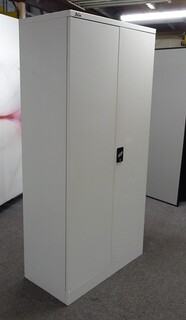 additional images for 1830h mm Silverline Light Grey Metal Cupboard