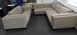 additional images for  2 Seater Sofa & Corner Chaise Longue Sofa Set