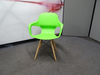 additional images for Lime Green Plastic Chair