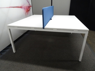 additional images for 1600w mm White Bench Desks
