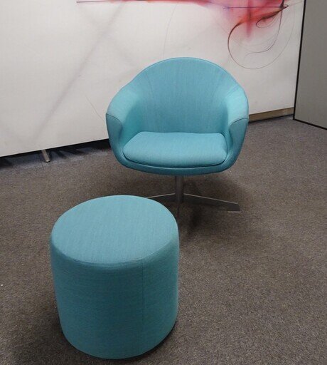 Connection Mortimer Armchair in Blue