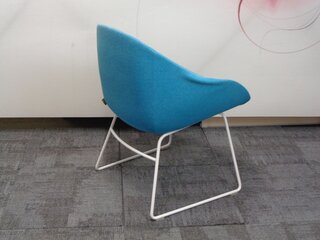naughtone always chair in turquoise