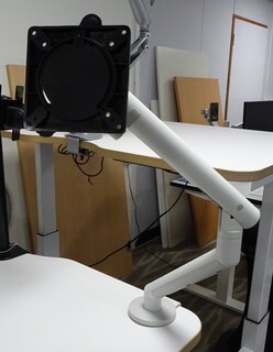 additional images for White Frame Single Monitor Arm