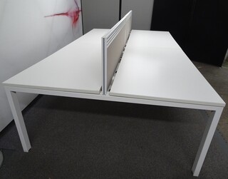 additional images for 1400w mm White Bench Desks