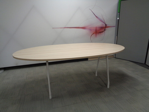 additional images for Light Oak Oval Boardroom Table