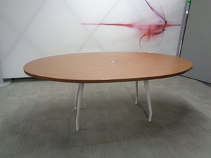 additional images for Herman Miller Walnut Oval Boardroom Table