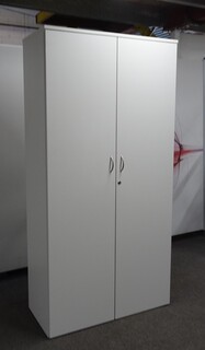 additional images for 2000h mm Tall White Wooden Cupboard