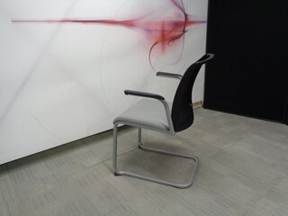 Steelcase Eastside Meeting Chair Light Grey Seat