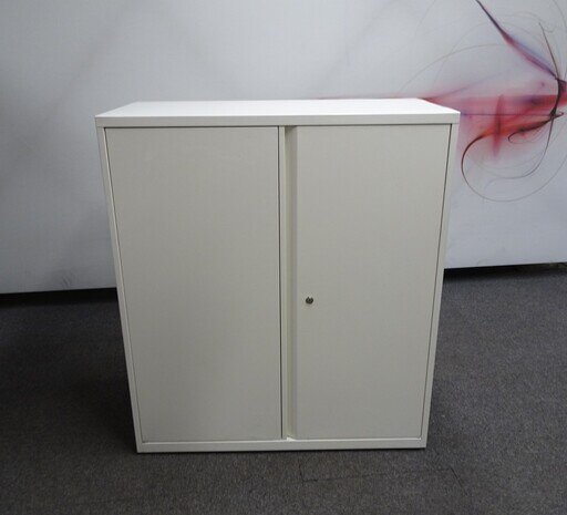 1150h mm Metal Cupboard in White